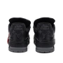 Louis Vuitton LV Trainer x Nigo Black Denim лимитирани мъжки кецове , снимка 13