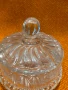 Vintage . Кристална вазичка за сладко или захар., снимка 3