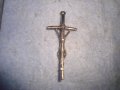 ПОСРЕБРЕНО КАТОЛИЧЕСКО НАГРЪДНО РАЗПЯТИЕ КРЪСТЧЕ 26342, снимка 4