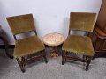 два броя столове с дърворезба , снимка 1 - Столове - 44261635
