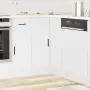 vidaXL Кухненски ъглов шкаф Porto, бял, инженерно дърво, снимка 3