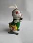 Стара румънска механична играчка заек., снимка 2