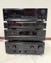 🔉Ретро аудио сет DENON - усилвател, CD, триглав дек, тунер🔉, снимка 3