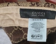 Оригинален кожен колан и шапка Gucci Italy , снимка 11