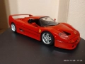 1:18 Два метални модела на Burago-Ferrari F50 и 550 Marinello, снимка 3