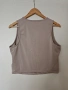 Нов дамски бежов топ M L размер, снимка 2