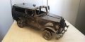 Ръчно изработена метална количка, снимка 1 - Антикварни и старинни предмети - 42778050