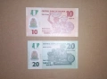 Нигерия 10 / 20 найра 2022 UNC, снимка 2