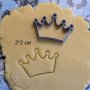 Малка Корона Коронка пластмасов резец форма фондан тесто бисквитки, снимка 1 - Форми - 30160813