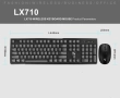 Бизнес безжични Wireless клавиатура и оптична мишка, съвместими с Windows KMT3, снимка 4