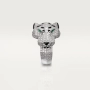 CARTIER Panthere de Cartier Big White Gold Diamonds Пръстен, снимка 10