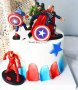 Avengers Отмъстителите герои Авенджърс Хълк Капитан Америка Айрън Мен Тор Пластмасова фигурка , снимка 2