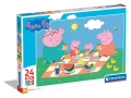 Бебе и детски пъзел Peppa Pig, 24 части, снимка 1