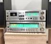 🔉Винтидж аудио сет ITT ресивър - усилвател с радио HIFI 8033, Дек HIFI 8021 + опция колони ITT🔉, снимка 1