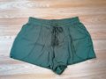 Тъмно зелени къси панталонки, снимка 1 - Къси панталони и бермуди - 29402685