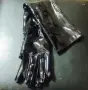 Черни, дълги,лачени, дамски ръкавици , снимка 4