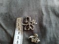 две метални брошки, снимка 4