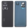 Оригинален заден капак със стъкло за камерата за Honor 200 Pro – Черен / Бял, снимка 1