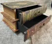 Кутия за бижута с форма на старинни книги, снимка 3
