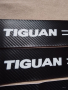 Карбонови стикери за прагове с надпис Тигуан Tiguan за Фолксваген Тициан джип кола автомобил , снимка 2