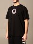 BURBERRY Black Archway Embroidered Circle Logo Мъжка Тениска size S и M, снимка 3