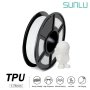 TPU Filament SUNLU 1.75mm, 0.5kg, ROHS за FDM 3D Принтери