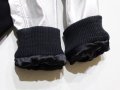 Nike Destroyer Butterfly Black Wool Silver Leather Jkt Дамско Яке Естествена Кожа+Вълна Размер L, снимка 18