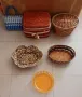Панери различна форма и големина и кошничка за декорация., снимка 2