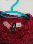 Дантелена блуза бордо, снимка 5