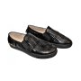Дамски ежедневни обувки в черно тип пантофки 3029, снимка 1