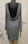 Блестяща рокля с паети и гол гръб размер М , снимка 8