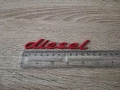 червена емблема Porsche Diesel, снимка 2