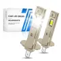 Комплект 2 LED крушки Sidaqi H1, 6500 K, 16 000 лм, 80 W, снимка 2