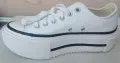 Нови Кецове Converse Chuck Taylor All Star Lift Ox, Бял, Жени, снимка 5