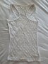 Бял потник с прозрачен гръб, снимка 3