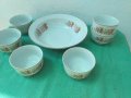 Български порцелан Купа + 6 купи, снимка 1