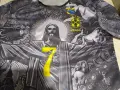 Фенска тениска на Бразилия нова #7 Винисиус Вини Джуниър Реал Мадрид Исус размер С, снимка 2