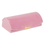 Кутийка за бижута, розов цилиндър с копче, 10.5x5.5x3.5 см, снимка 3