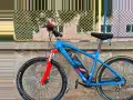 27.5 цола електрически алуминиев велосипед с 24 скорости усилени капли амортисьори палциви команди , снимка 1