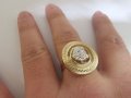 Златен пръстен версаче , снимка 7
