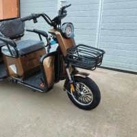 Електрическа карго триколка за двама 1000W, снимка 2 - Мотоциклети и мототехника - 44413263