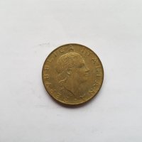 Монета 200 лири 1993г., снимка 1 - Нумизматика и бонистика - 42611967