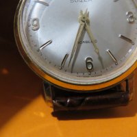 Мъжки часовник  SUIZEX - рядък щвейцарски механичен колекционерски часовник от 60 те за ценители, снимка 3 - Антикварни и старинни предмети - 42048692