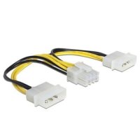 Захранващ кабел за Видео карта 2бр. 8pin Molex към ATX Digital One SP01287 Cable adapter, снимка 1 - Кабели и адаптери - 31653490