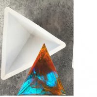 3D Пирамида силиконов молд форма калъп смола за сладкарство и бижута и декорация свещи глина оргонит, снимка 5 - Форми - 23078395