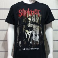 Нова мъжка тениска със ситопечат на музикалната група SLIPKNOT - The Gray Chapter, снимка 9 - Тениски - 30155531