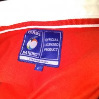 Уелс тениска ръгби 6 нации дълги ръкави 100% памук размер ХЛ, снимка 8 - Други спортове - 30793471