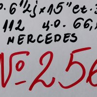 15’’ 5x112 originalni za mercedes 15” 5х112 оригинални за мерцедес -№256, снимка 2 - Гуми и джанти - 35658964