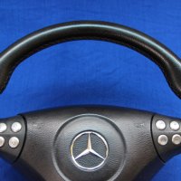 Koжен волан Mercedes SLK R171 (2004-2011г.) / R 171 / Airbag / мултифункционален, снимка 1 - Части - 30877204
