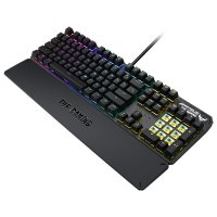 Клавиатура Asus TUF K3 RGB LED  Геймърска Gaming  черна, SS300668, снимка 2 - Клавиатури и мишки - 38930755